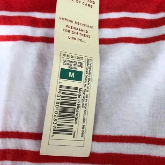 💥🆕Merona Striped Short Sleeve Top🆕 - Picture 4 of 6